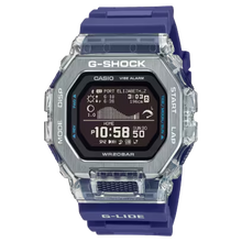 G-Shock GBX100S-2 G-LIDE Shimmering Waves Blue High-Res Digital Display