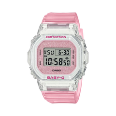 G-Shock BGD565GC-4 BABY-G Shimmer and Shine Pink Glitter Square