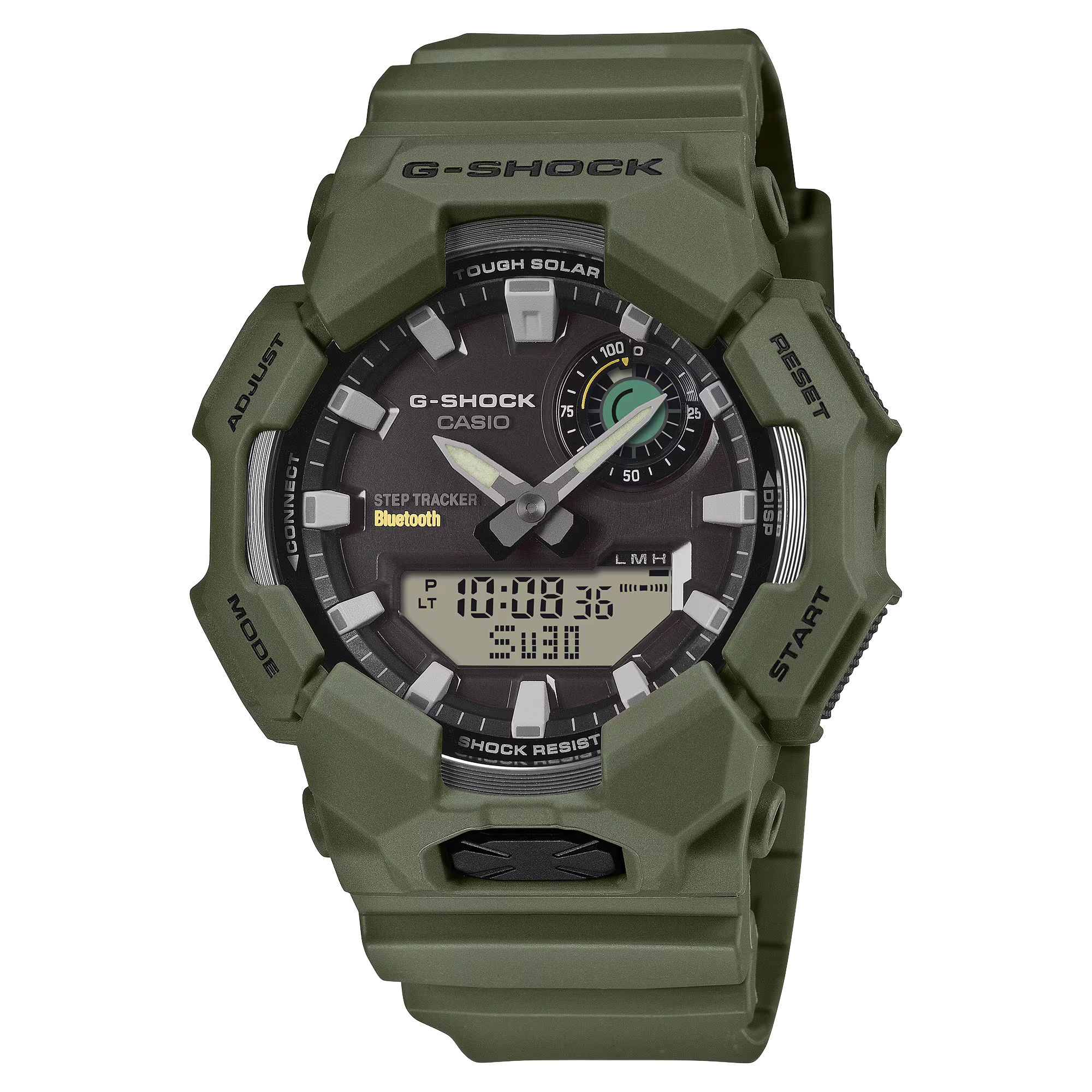 G-Shock GAB010-3A Tough Solar Green Step Tracker Ana-Digi Bluetooth