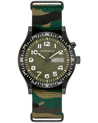 Bulova 45C121 Caravelle Field Light Up 38mm Camo