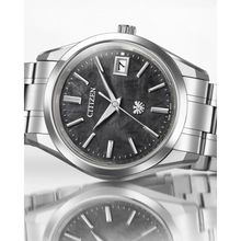 Citizen AQ4100-57E The CITIZEN Super Titanium Black Dial Ultraprecise Caliber A060