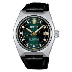Seiko SLA095 King Seiko VANAC Green Groove Dial Automatic Leather