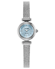 Citizen EG7081-51L Fio Blue Dial Prismatic Crystal Eco-Drive Ladies