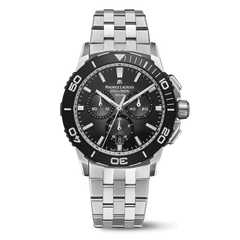 Maurice Lacroix PT1038-SSL22-330-1 Pontos S Solar Chronograph Black Dial