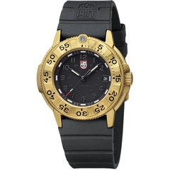 Luminox XS.3221.NSF Navy Seal Foundation Gold PVD Black Dial 43mm Quartz