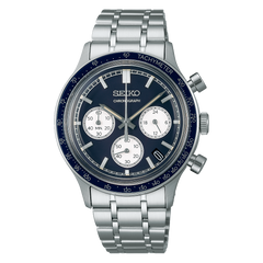 Seiko SSB477 Discover More Quartz Chronograph Blue Dial