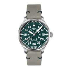 Laco 862190 Aachen Grun 39mm Limited Edition Automatic Green