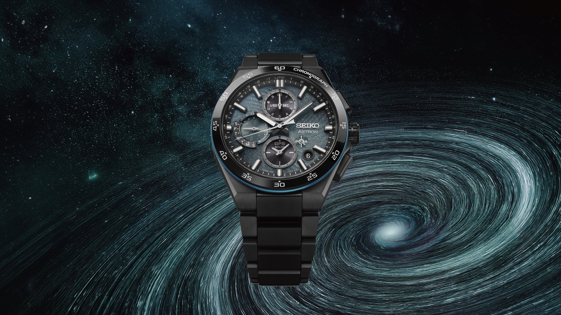 Seiko Astron SSH187 Mysterious Galaxy GPS Solar Limited Edition