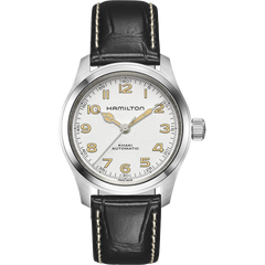 Hamilton H70405710 Khaki Field Murph 38mm White Dial Automatic