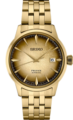 Seiko Presage SRPK48 Cocktail Time Special Edition Craft Beer Automatic Gold Dial