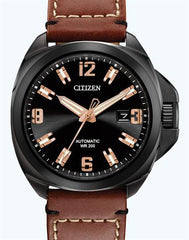 Citizen NB0075-11F Signature Grand Touring Black Automatic // Pre-Owned