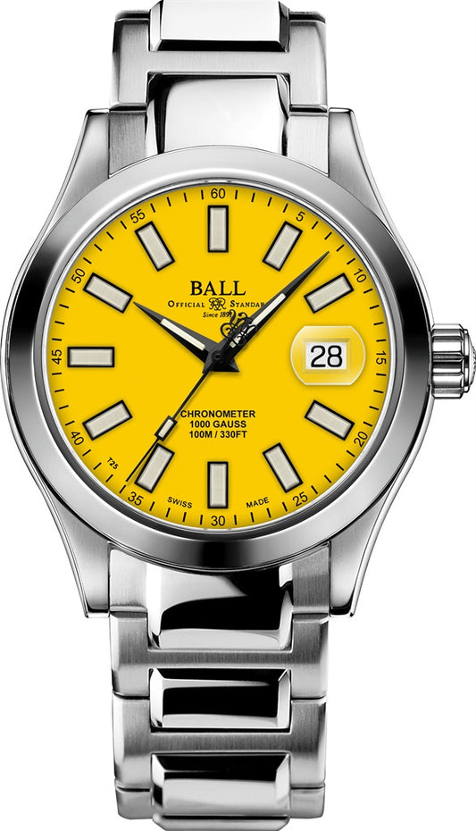 Ball NM9026C-S39CJ-YE Engineer III Marvelight Chronometer Yellow