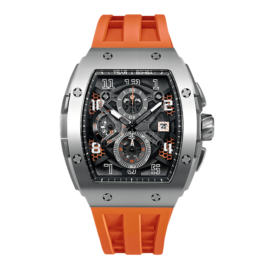 TSAR BOMBA Elemental TB8211Q Silver Orange