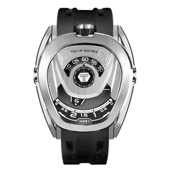 TSAR BOMBA Reactor Interchangeable Watch Silver Black