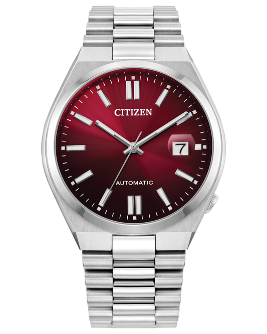 Citizen NJ0150-56W TSUYOSA Sunray Burgandy Dial Automatic 40mm