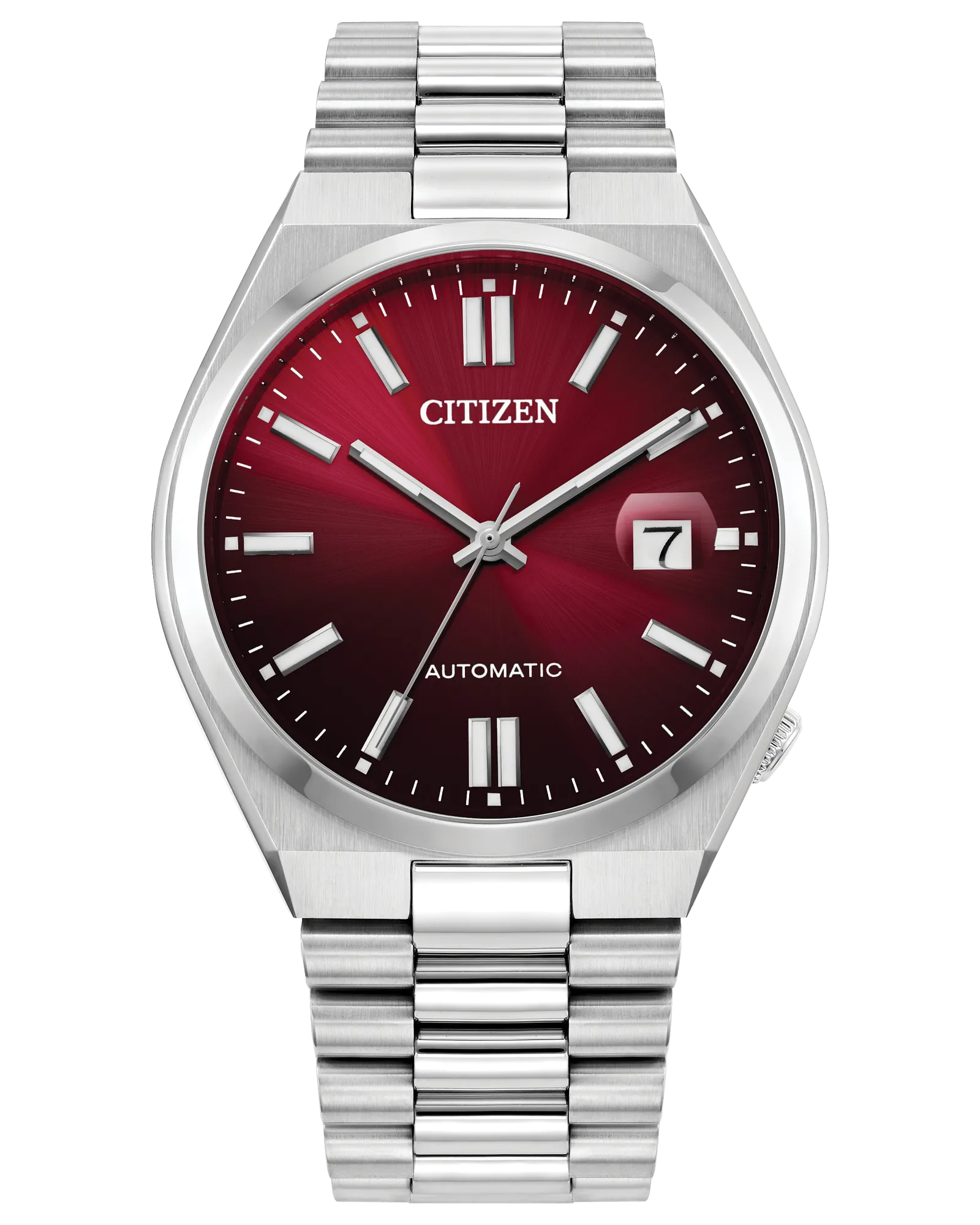 Citizen NJ0150-56W TSUYOSA Sunray Burgandy Dial Automatic 40mm