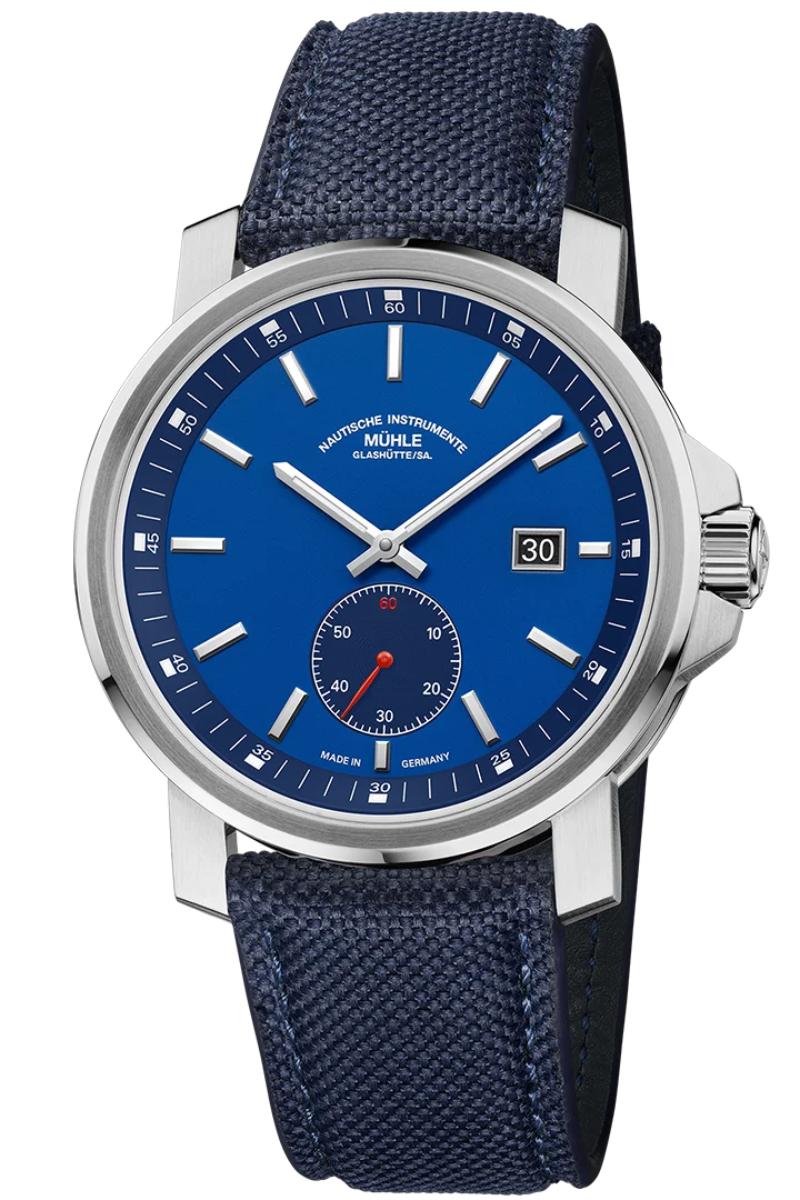 Muhle Glashutte M1-25-82-CB-IV 29ER Big Small Second Deep Blue Dial Automatic