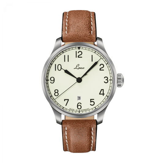 Laco 861651.2 Navy Watches Valencia 42 Automatic Lume Dial