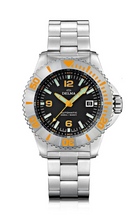 Delma 41701.760.6.034 Blue Shark IV 5000m Black Dial Deep Sea Diver