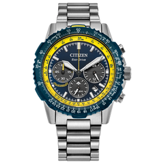 Citizen CA4667-53L Promaster Navihawk Blue Angels Blue Dial 40mm Eco-Drive