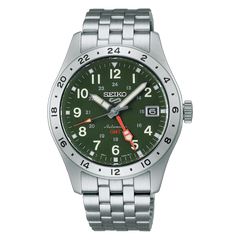 Seiko 5 Sports HDB001 Field GMT Green Automatic