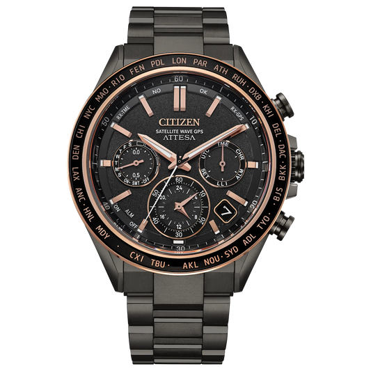 Citizen CC4074-61W Attesa Super Titanium GPS Satellite Timekeeping