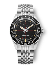 Nivada Grenchen 32044A04 Antarctic Diver Black Dial Automatic Beads of Rice