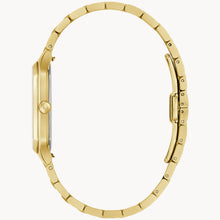 Bulova 97B236 We Are All Here Tony Bennett Duet Silver Dial Gold Tone Quartz