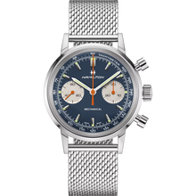 Hamilton H38429541 Intra-Matic Chronograph H Blue Dial Mechanical Bundle Set