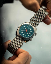 Alpina AL-555LNS4H6B Startimer Pilot Heritage Automatic GMT Stainless Mesh Band