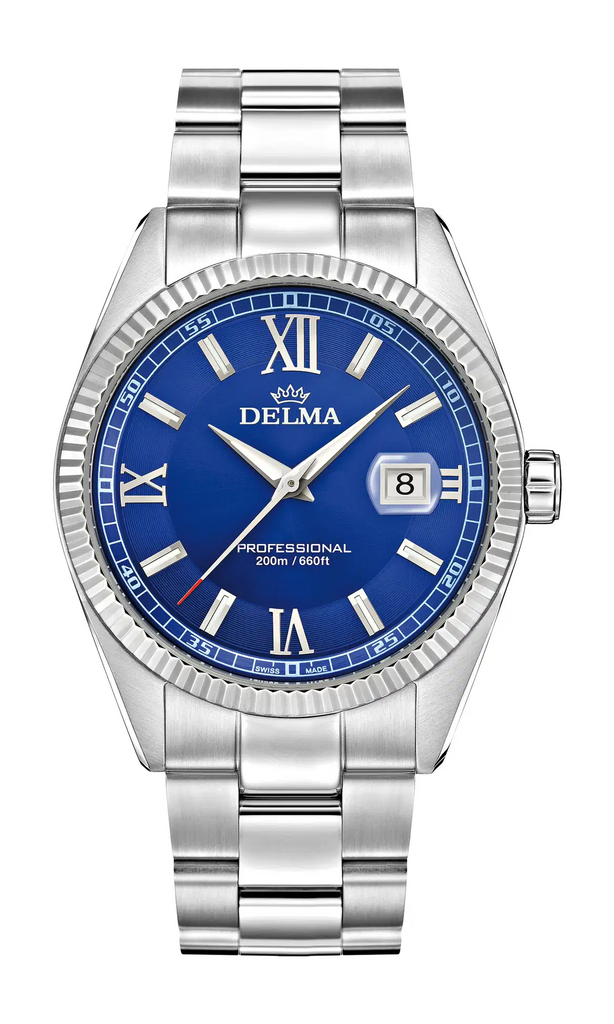 Delma 41702.634.6.046 Sea Star Professional Blue Dial Quartz 42mm