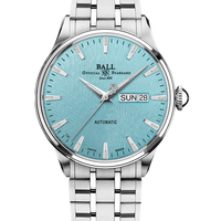 Ball NM2080D-S2J-IBER Trainmaster Eternity Tiffany Heathered Dial Rainbow Lume Automatic