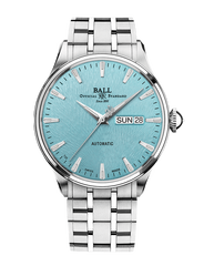 Ball NM2080D-S2J-IBER Trainmaster Eternity Tiffany Heathered Dial Rainbow Lume Automatic