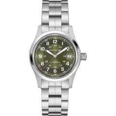 Hamilton H70455160 Khaki Field Auto Green Sunburst 38mm Bracelet Automatic