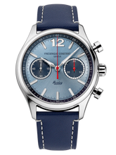 Frederique Constant FC-397HLBN5B6 Vintage Rally Healey Chronograph Sunray Blue Automatic