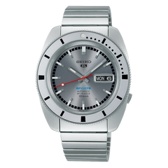Seiko 5 Sports SRPL03 Heritage Design Re-creation Limited Edition Silver