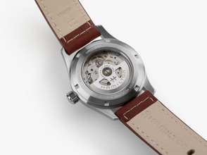 Hamilton H70455540 Khaki Field Auto Blue Sunburst 38mm Leather Automatic