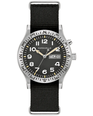 Bulova 43C125 Caravelle Field Light Up 38mm Black