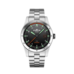 Fortis F4220008 Flieger F-41 Recycled Steel Performance Automatic