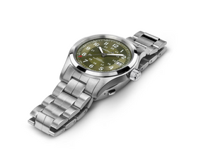 Hamilton H70455160 Khaki Field Auto Green Sunburst 38mm Bracelet Automatic