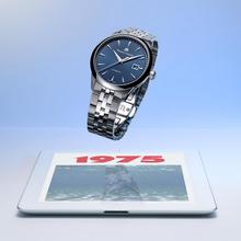 Maurice Lacroix 756008-SS002-430-1 1975 Automatic 40mm Blue Dial