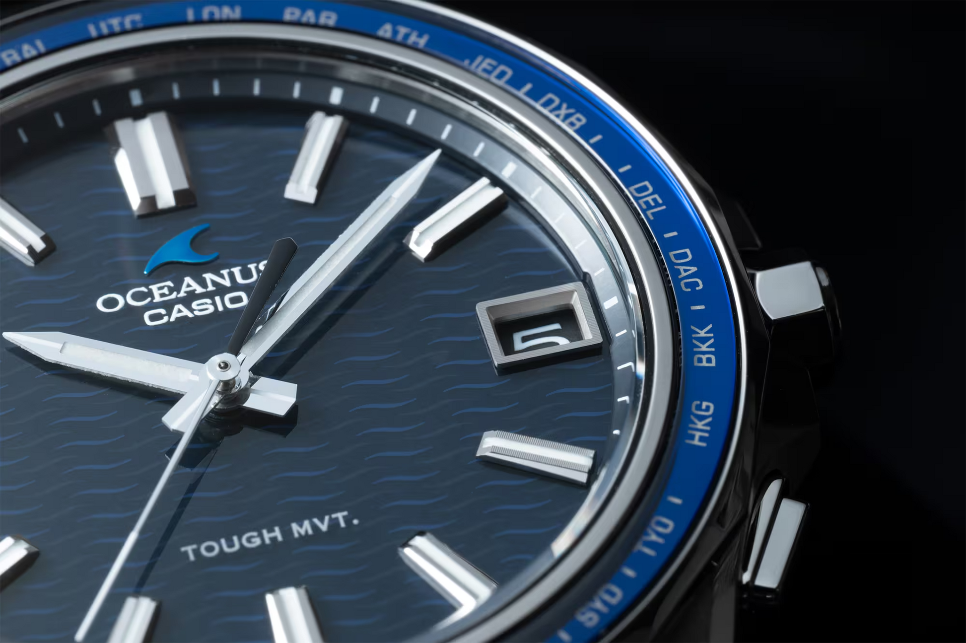 Casio OCWS400-2A Oceanus Manta Blue S400 Series – Arizona Fine Time