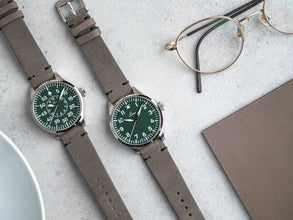 Laco 862189 Augsburg Grun 39mm Limited Edition Automatic Green