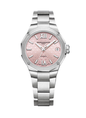 Baume et Mercier 10675 Riviera Pink Dial Ladies Automatic
