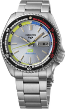 Seiko 5 Sports SRPL33 HUF Limited Edition Automatic Silver Dial