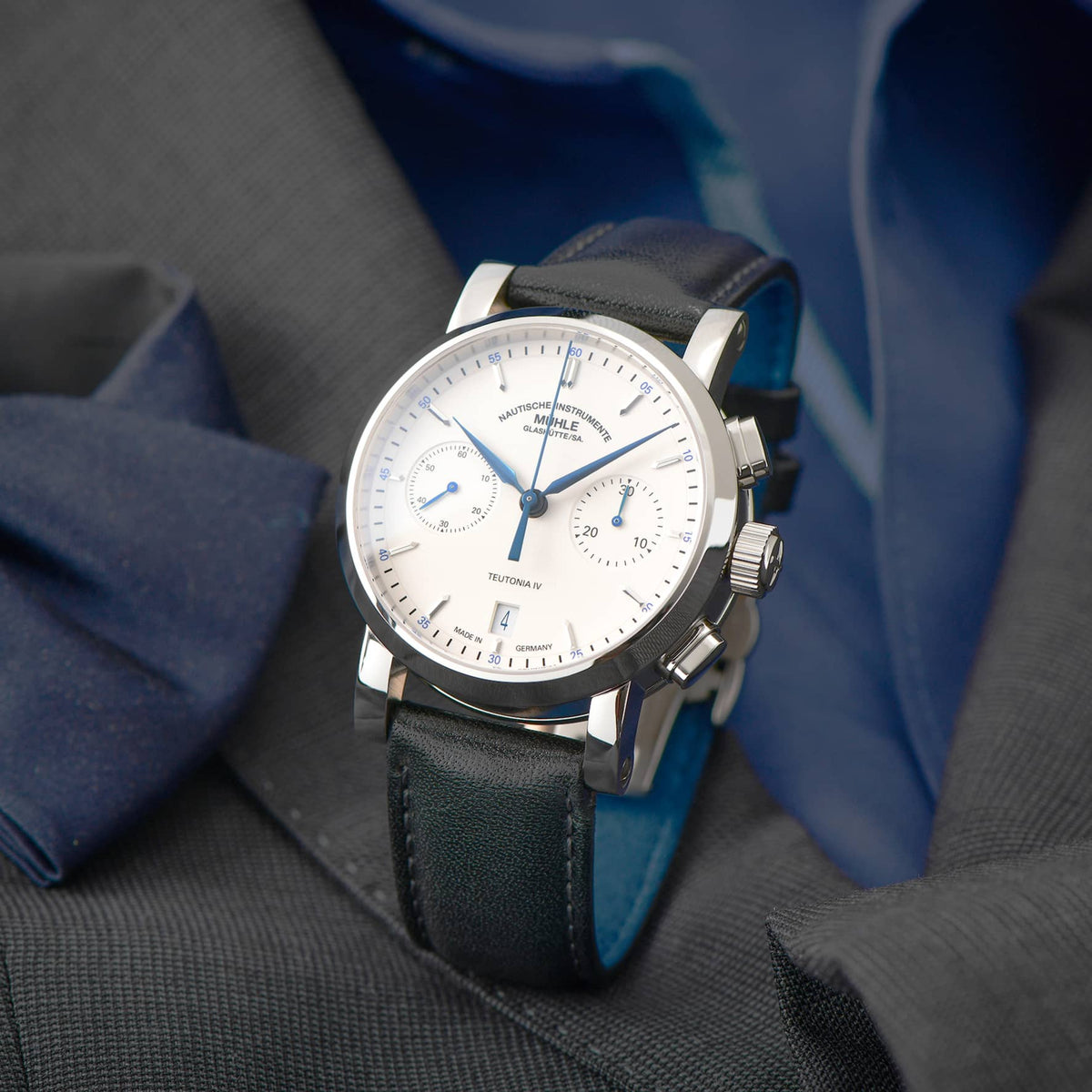 Muhle Glashutte M1-44-35-LB Teutonia IV Chronograph