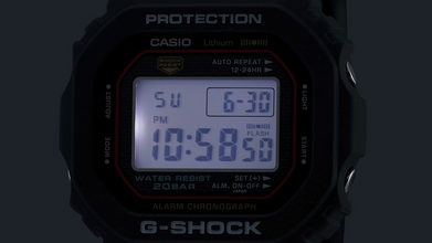 G-Shock DW5000R-1A 40th Anniversary 5000 Series Square Re-Creation