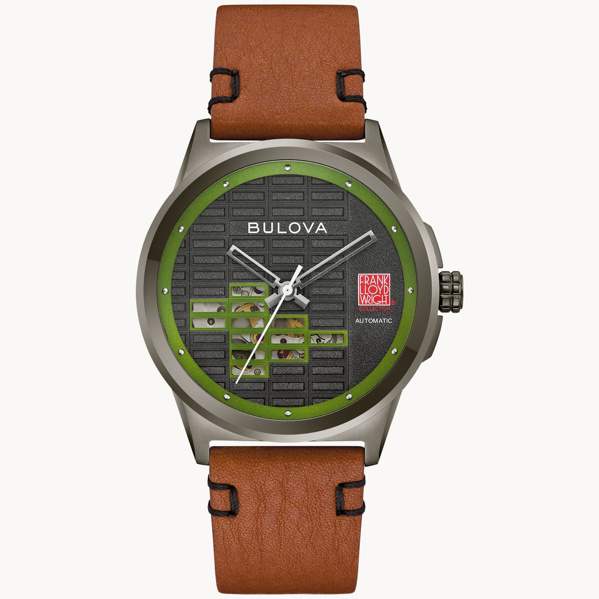 Bulova 98A330 Frank Lloyd Wright Kalil House Automatic