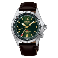 Seiko Prospex HBC007 Alpinist Green Dial Land GMT Automatic 39.5mm