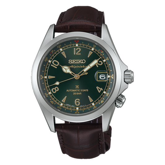 Seiko Prospex SPB507 Alpinist Mechanical Green Dial 3 Day Automatic